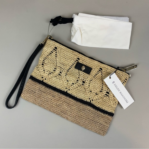 Helen Kaminski Bags Nwt Helen Kaminski Rafia Clutch Bag Poshmark